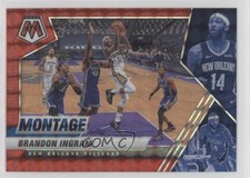 2020-21 Panini Mosaic Montage Red Mosaic Prizm Brandon Ingram #16 14rh