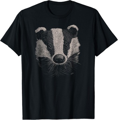 Badger Lover Gift Animals Wildlife Wild Badger T-Shirt Hoodie