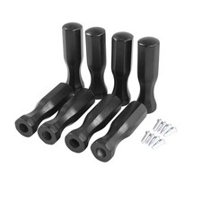 Soccer Table Handles, 5/8 inch Wooden Foosball Handle Grip, 8 Pack
