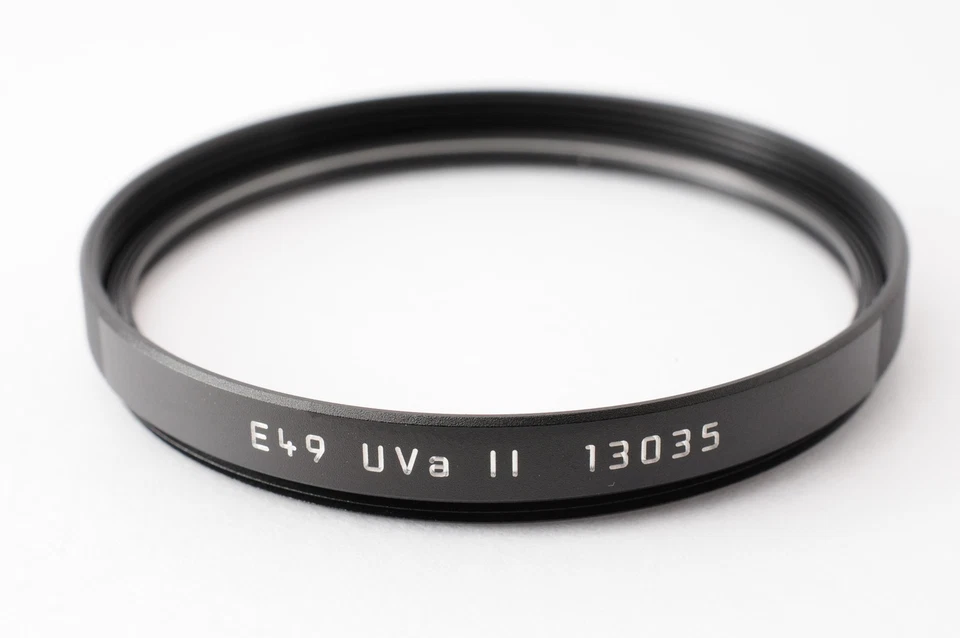 [Top MINT in BOX] Leica Filter Uva II E49 13035 49mm Black UV from JAPAN - Image 3 of 4