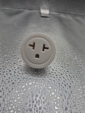 OREI American USA To European Plug Adapter   Type E/F Schuko 6 Pack, White