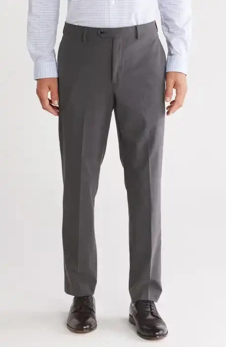 Brooks Brothers Mens Dress Pants Wool Blend Nantucket Gray size 34 x 32