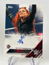 2016 WWE Topps Becky Lynch RC Rookie Auto 66/99 SP