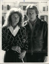 1989 Press Photo Meg Foster, Gary Cole star on 