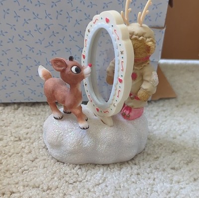 Cherished Teddies Rudolph Figurine Avon Exclusive 4007489 2006 Resin