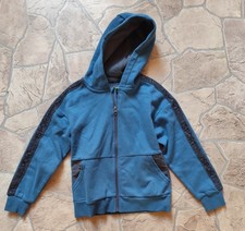 blaue Sewatjacke mit langem Arm und Kapuze in...