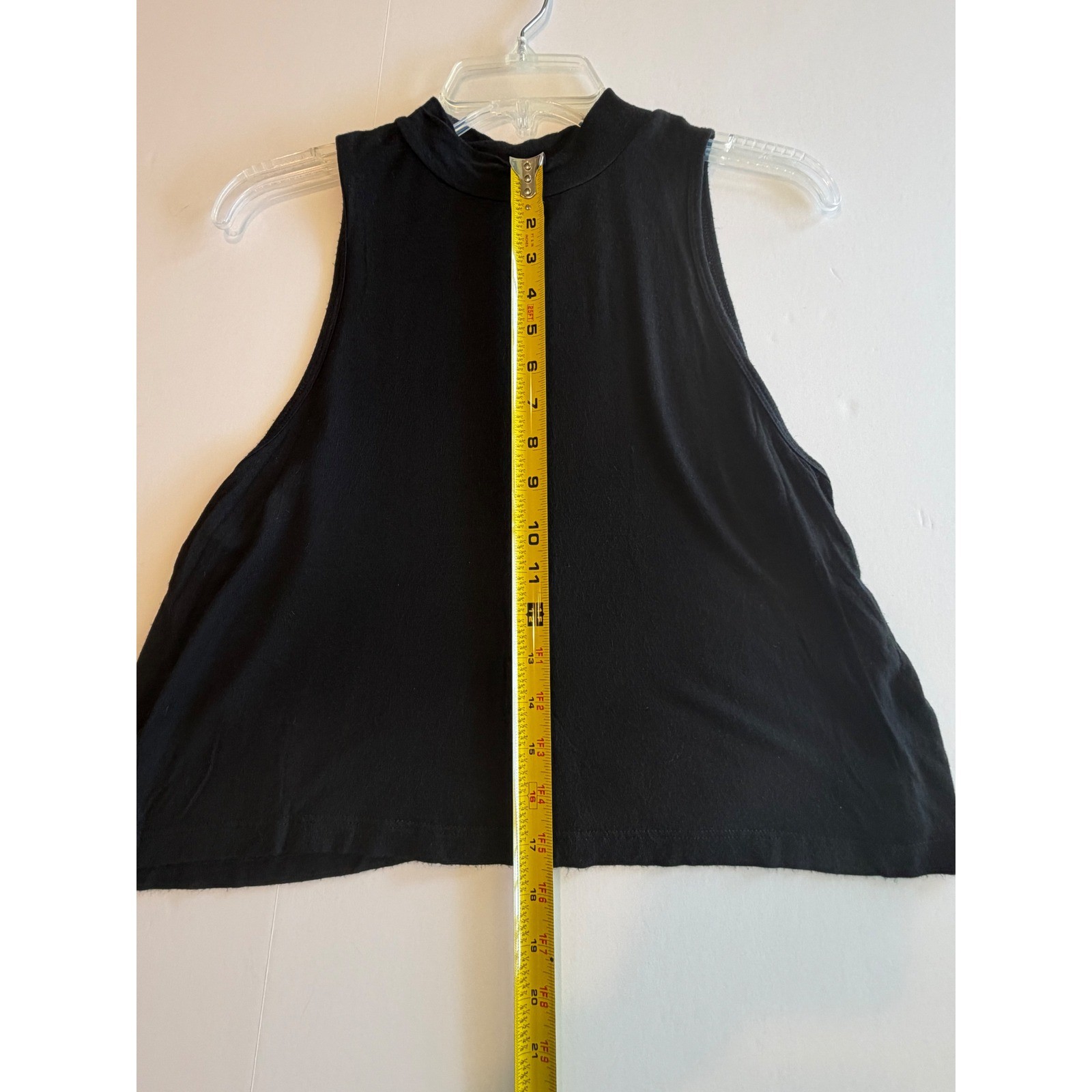 Active Basic Women Black Mock Neck Sleeveless Cro… - image 3