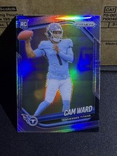 2025 Panini Prizm - Rookies Cam Ward #352 Sil...