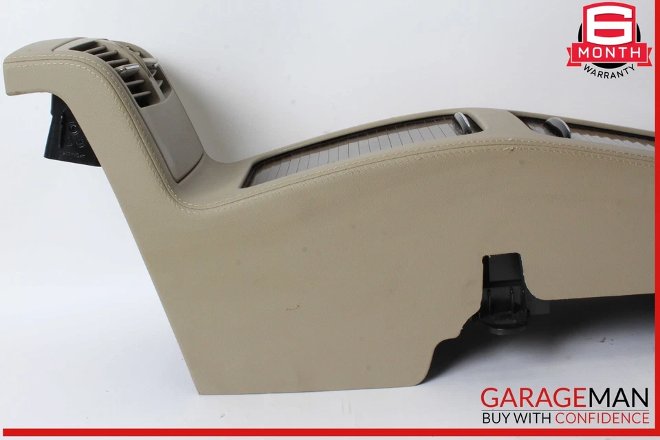 12-14 Mercedes W218 CLS550 CLS500 consola central trasera reposabrazos almacenamiento beige OEM Foto 2 de 4