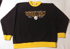 Vintage Lee Sport Pittsburgh Steelers Crewneck Sweatshirt Men's Large VGC