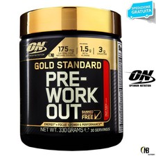 On Optimum Nutrition  Gold Standard Pre-Workout 330 gr. Pre Allenamento