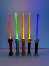 Light Swords, Lightsaber, Toys, 6 ct., Party Gifts, Battery Powered, Length 9.5"