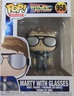 Funko Pop! Vinyl Movies Back to the Future Marty McFly w/ Glasses #958