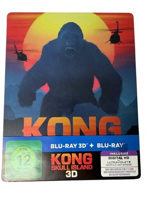 Blue Ray - KONG 3D - Steelbook - NEU