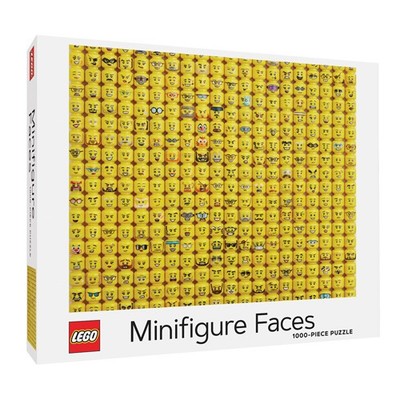 LEGO Minifigure Faces 1000-Piece Puzzle - Brand New & Sealed
