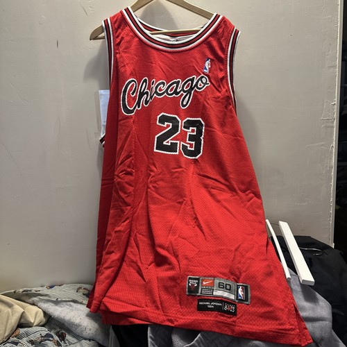 Michael Jordan Nike Chicago Bulls 1984 Authentic Rookie Away Trikot Gr. 60 - Bild 1 von 6