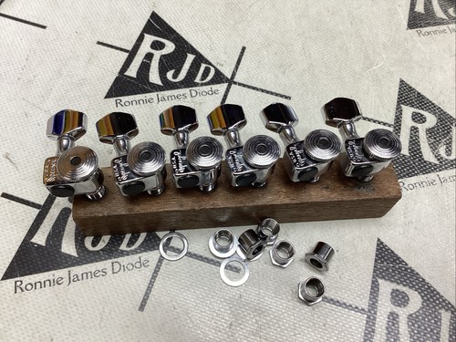 Sperzel Guitar Locking Tuners Tuning Heads Machines In Line Right Chrome
