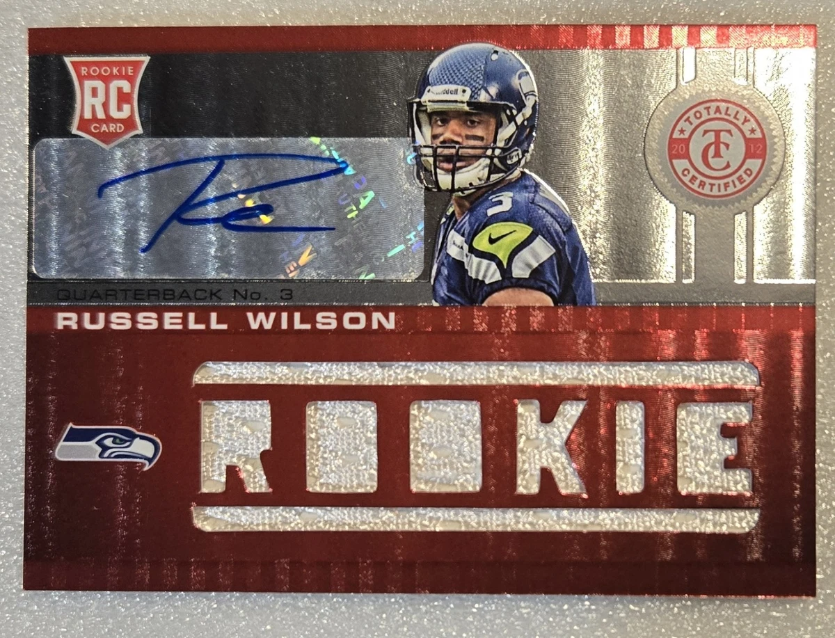 Russell Wilson Autograph Football Trading Cards for sale | eBay