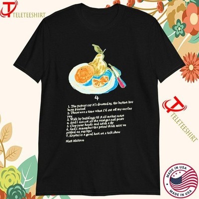 NEW! Matt Maltese Black Cotton Shirt Full size S-5XL Unisex BS868