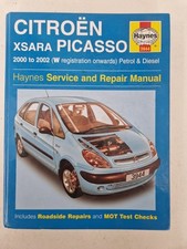 Citroen Xsara Picasso Mpv Haynes Manual 2000 To 2002 Petrol And Diesel Citroen Xsara Picasso Mpv Haynes Manual 2000 To 2002 Petrol And Diesel