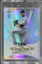 2013 Leaf Metal Draft 2015 Rookie Retro Proof 2/2 Corey Knebel #BA-CK1 Auto 0af