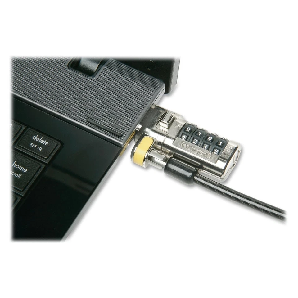 Desktop Lock Kit Key Lock Alloy Steel Office Computer Security Kit - Image 2 of 2