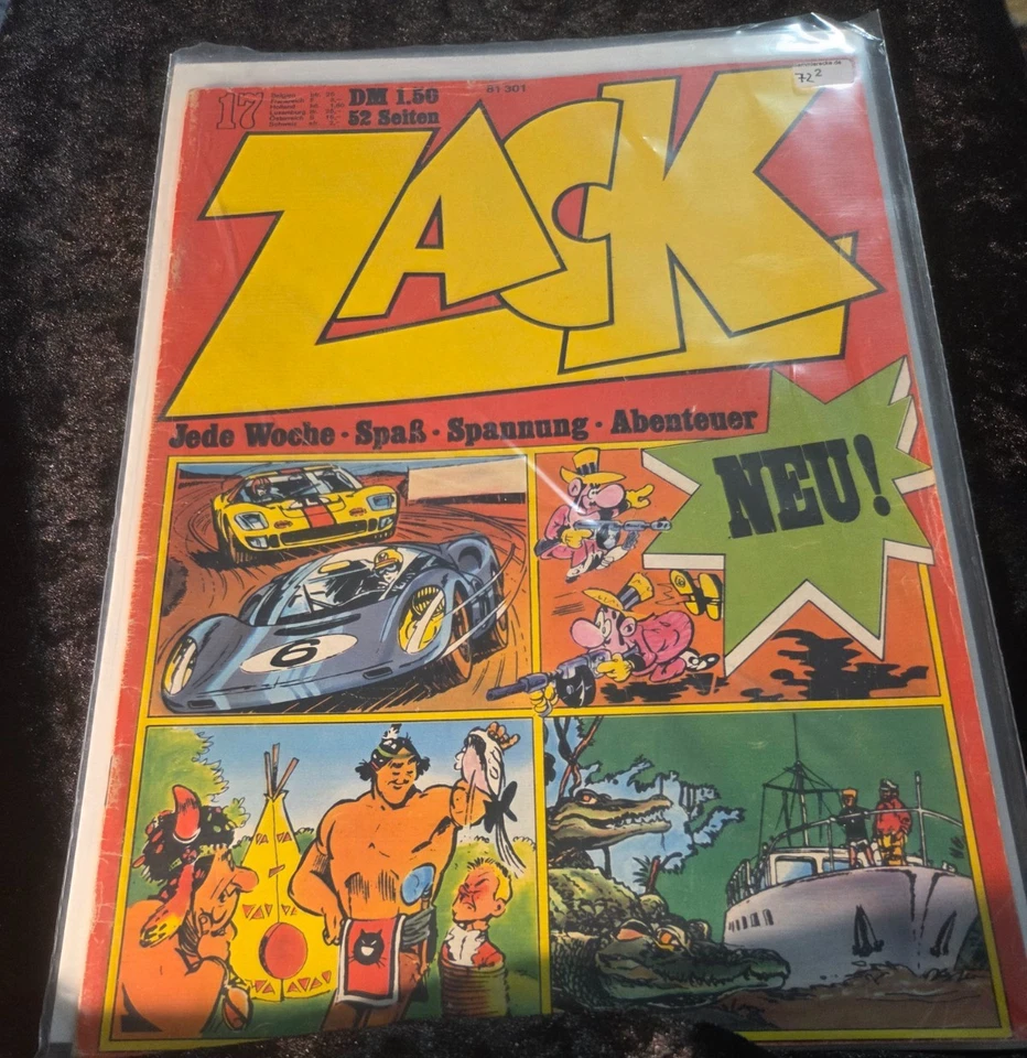 Zack (Koralle) (Koralle, 1972-1980) Jahrgänge 1972,1973 zum aussuchen - Bild 1 von 1