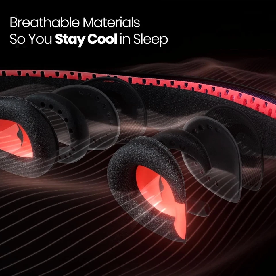 Manta Pro Sleep Mask - 100% Light Blocking Sleep Mask for Side Sleepers, Breatha - image 4 of 4
