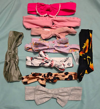 Girls Bow Headband Lot, 12M-24M