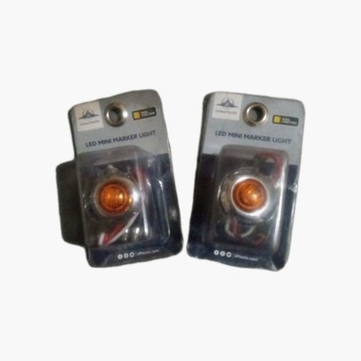 United Pacific 3/4 LED Mini Dual Function Clearance/Marker Lights. New in Boxes.