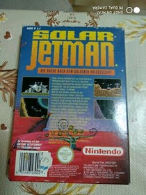 SOLAR JETMAN NINTENDO NES 