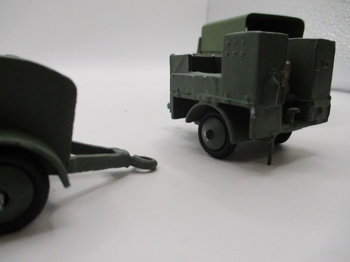 Dinky Toys #151b/c/d Covered Wagon/Cooker/Water Trailer Restored/New Castings c3 - Picture 8 of 16