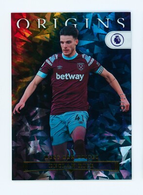 2022-23 Declan Rice Panini Chronicles Origins Cracked Ice West Ham Card 14/23
