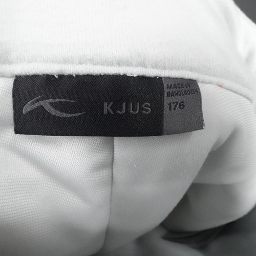 Kjus Ski Pants Girls 16 White Carpa Insulated Snowboarding Skiing Adjustable - Picture 10 of 13