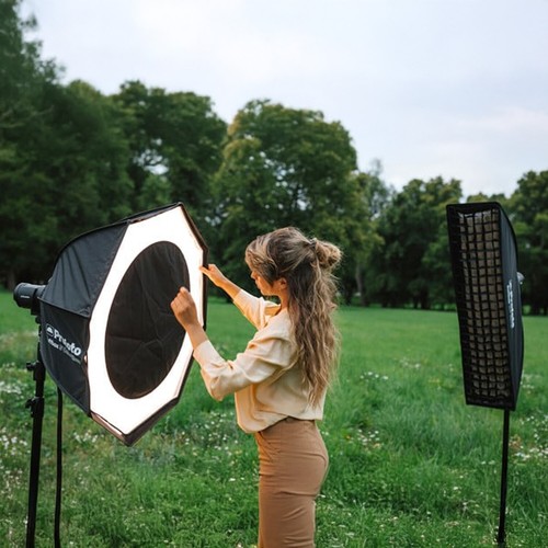 Profoto 3x4 Feet Rectangular White Interior Softbox and Softgrid Bundle - Picture 6 of 7