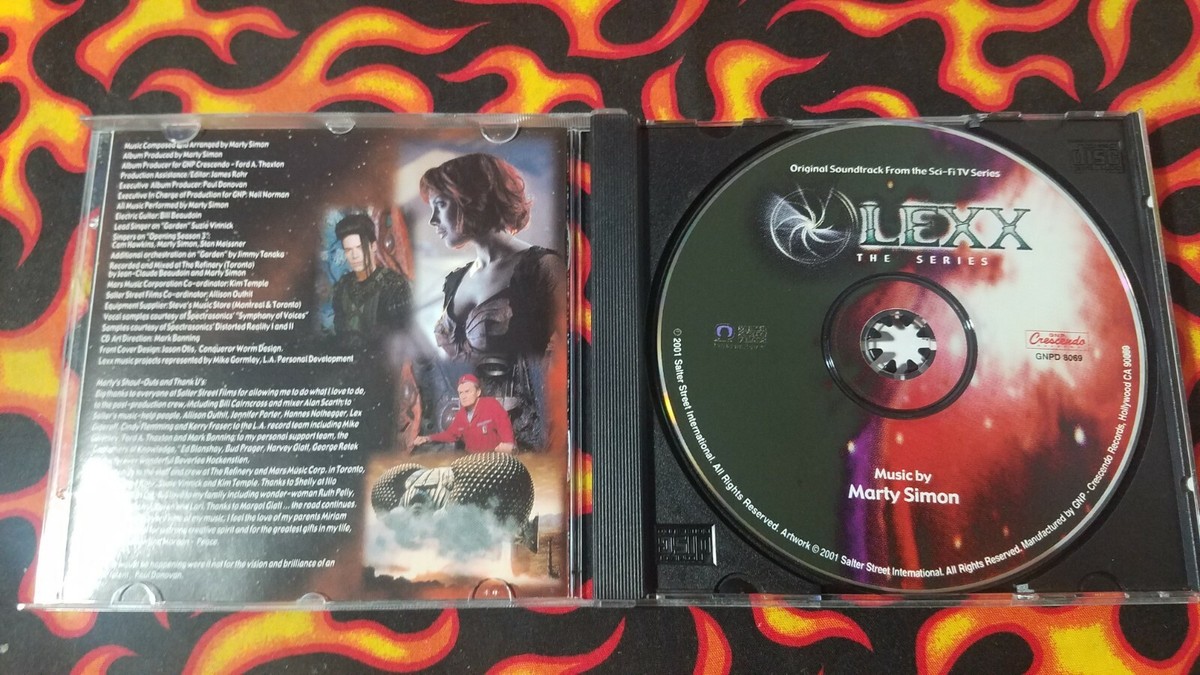 LEXX - CD - Soundtrack - *Good Condition* - RARE - Hard to