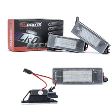 2x LED Kennzeichenleuchte für Mercedes Nissan Citroen Peugeot Fiat VW