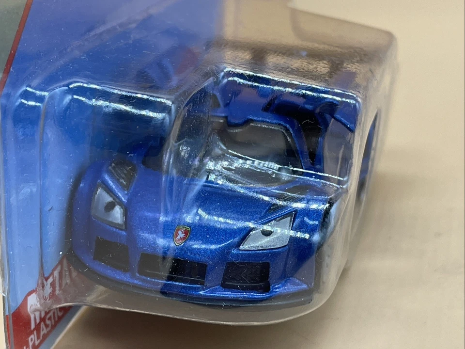 Coche Diecast Gumpert Apollo SIKU 1:55 Azul Modelo Euro Blister Cardado 1:64 Coleccionar Foto 4 de 4