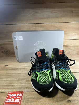 Adidas Ultraboost 5.0 DNA Black Green Running Shoes GX4103, Men\'s Size 11 Adidas UltraBoost 5.0 DNA Black Green Men main image 2