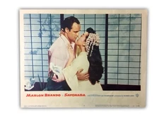 "Sayonara" Original 11x14 Authentic Lobby Card Poster 1957 Brando