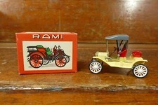 Vintage 1960s JMK RAMI FORD 1907 ROADSTER Diecast Automobile w/ Original Box