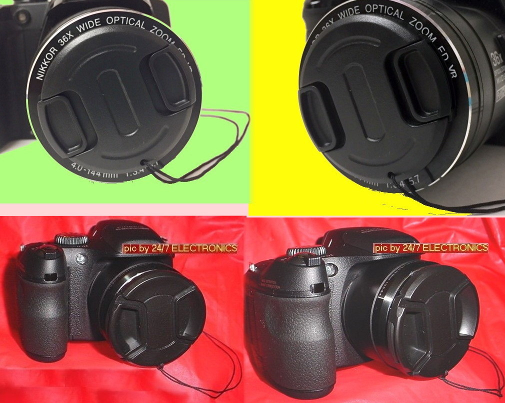 Accessori Kodak Copriobiettivo Per Fotocamera Kodak EasyShare Z650, Z710, ZD710, Z740 - Nuovo, Con Cinturino Incluso Nikon Z7 - Foto 14