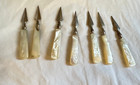 7 Mother Of Pearl Corn Cob Spears Holders Germany — photo 1