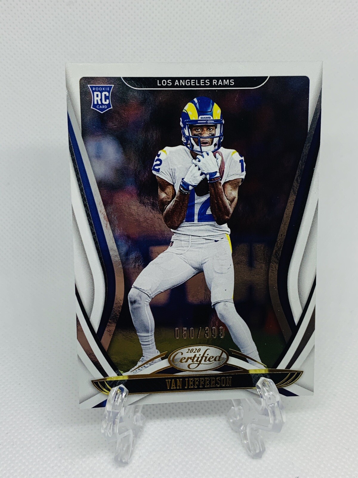 2020 Panini Certified Van Jefferson /399 Rookie Card RC Rams