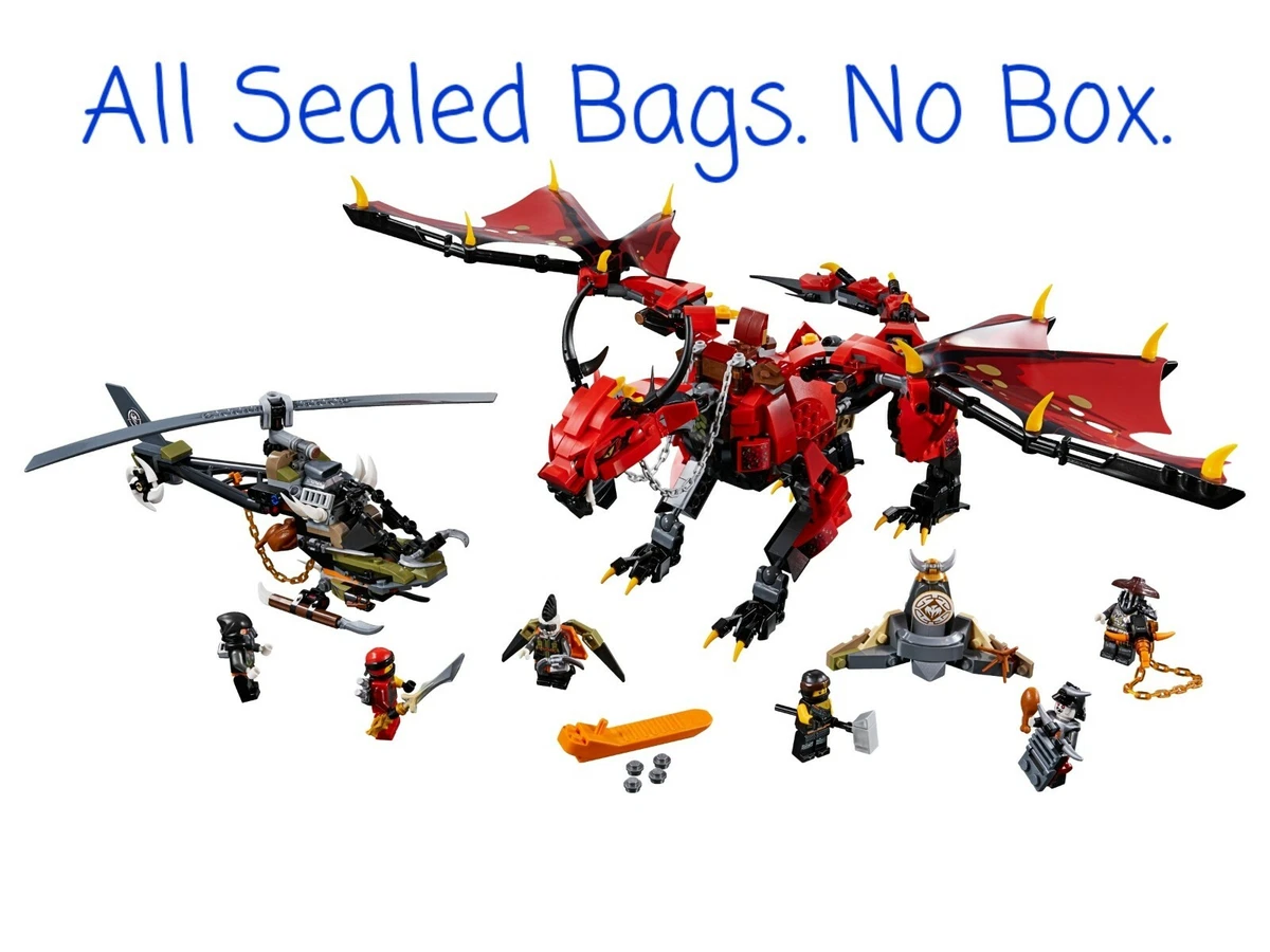 Ninjago red dragon sale