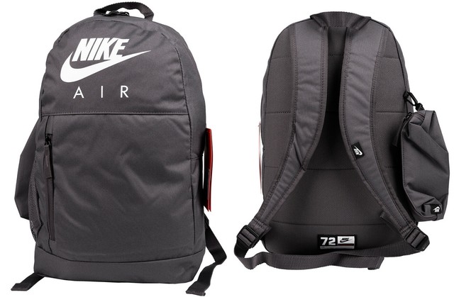 grey nike air bag