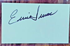 Ernie Irvan Signed Autographed NASCAR Cut Auto Index Card