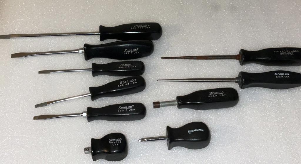 Snap On Tools Screwdriver Pick Driver Set Vintage eBay