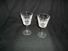 New Listing2 Waterford Crystal Lismore 6" Tall Leaded Wine Glass Goblets