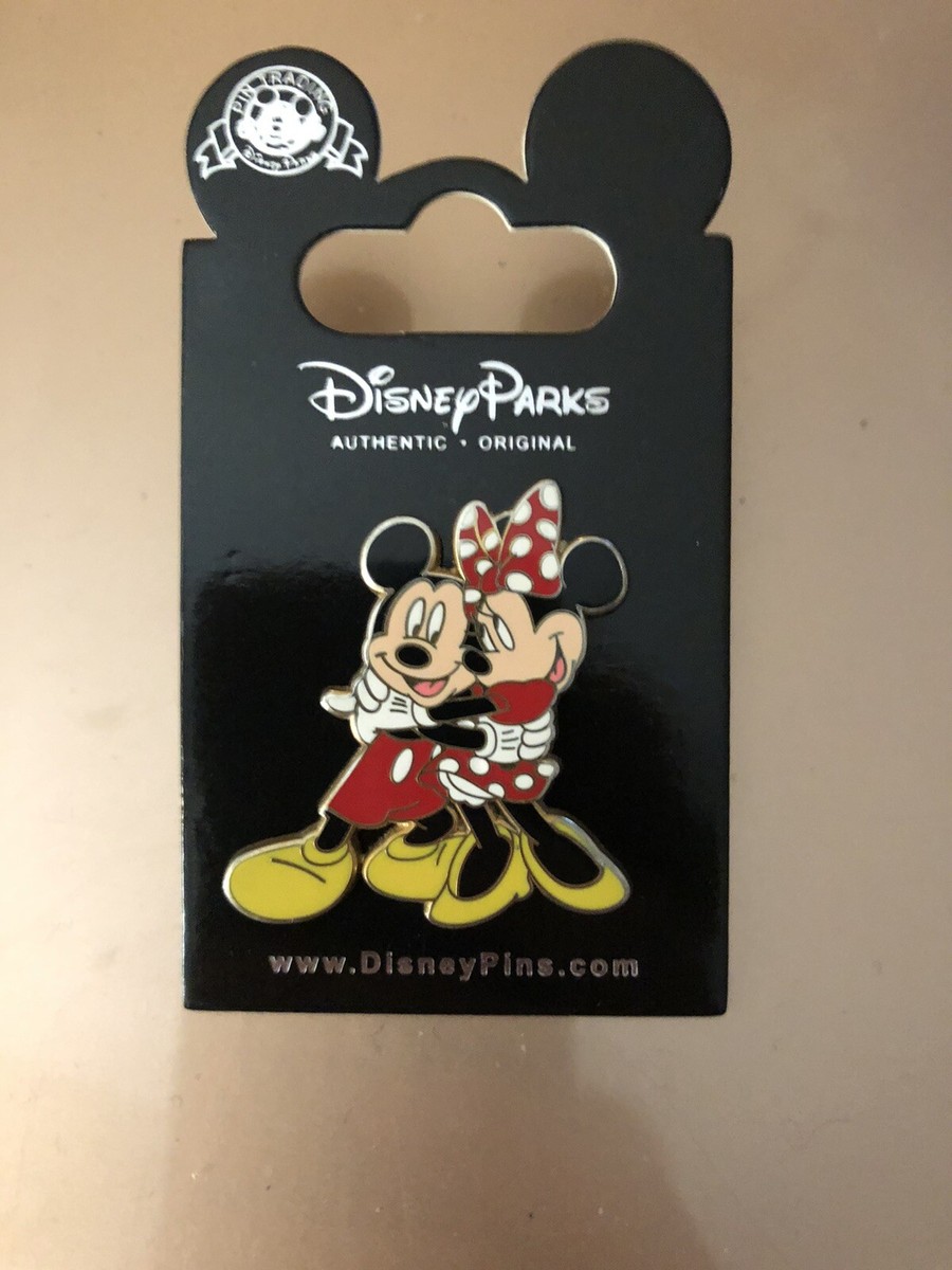 Hugging A Pin Mickey And Minnie Hugging Pin